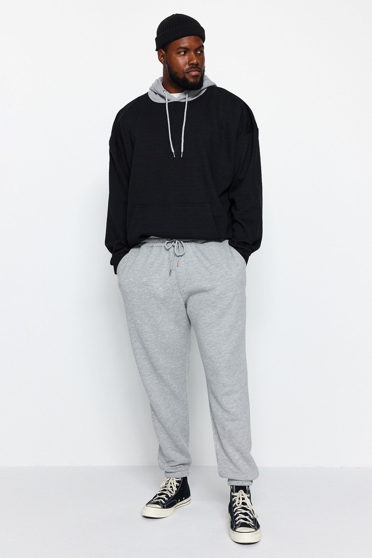 Men s Style Plus Size Gray Plus Size Regular Normal Cut Rubber Leg Sweatpants with Fleece Inside 3XL
Men s Style Plus Size Gray Plus Size Regular Normal Cut Rubber Leg Sweatpants with Fleece Inside 3XL