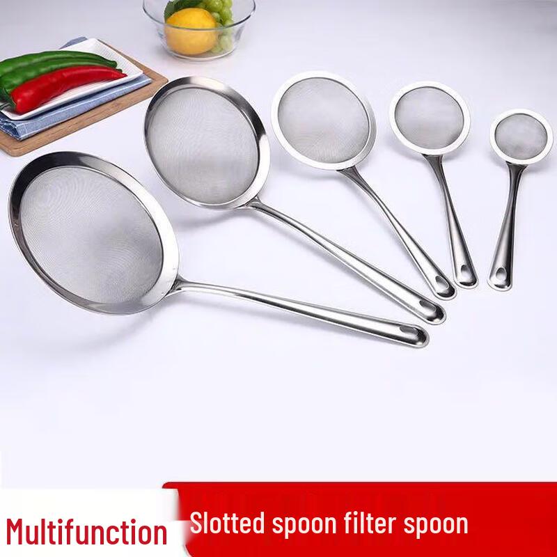 Stainless Steel Deep Fry Skimmer with Long Handle
Stainless Steel Deep Fry Skimmer with Long Handle
