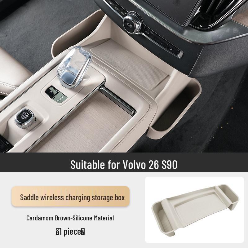 Wireless Charging Silicone Storage Box for Volvo XC60, S90, XC90 Consoles - Fits 26 Models
Wireless Charging Silicone Storage Box for Volvo XC60, S90, XC90 Consoles - Fits 26 Models