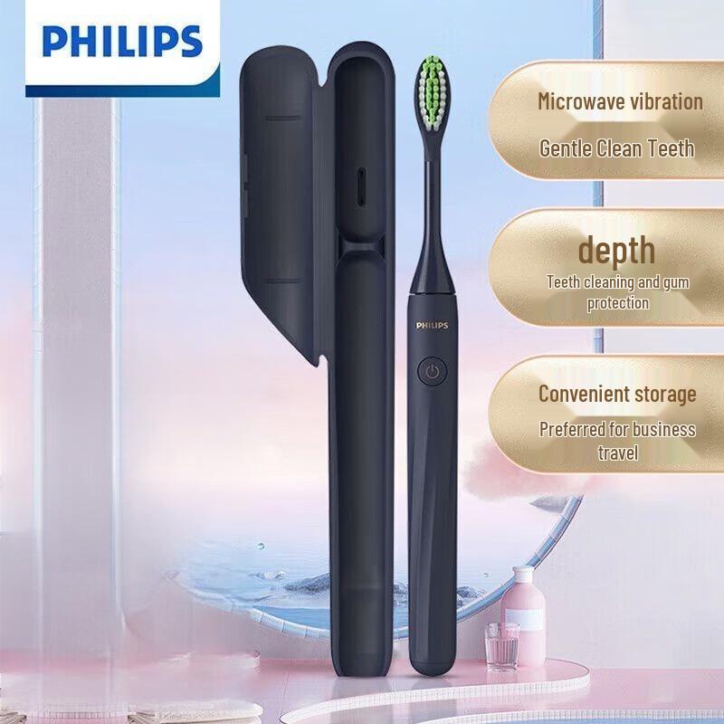 Philips One Battery Operated Sonic Electric Toothbrush
Philips One Battery Operated Sonic Electric Toothbrush