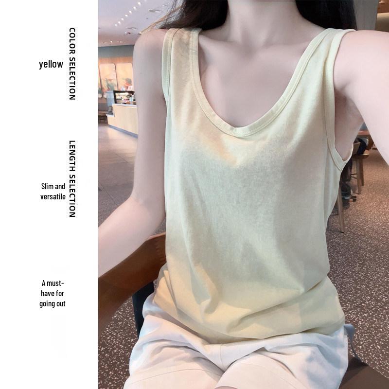 Women s Loose Fit Sleeveless Camisole for Spring/Autumn Medium жёлтый
Women s Loose Fit Sleeveless Camisole for Spring/Autumn Medium жёлтый