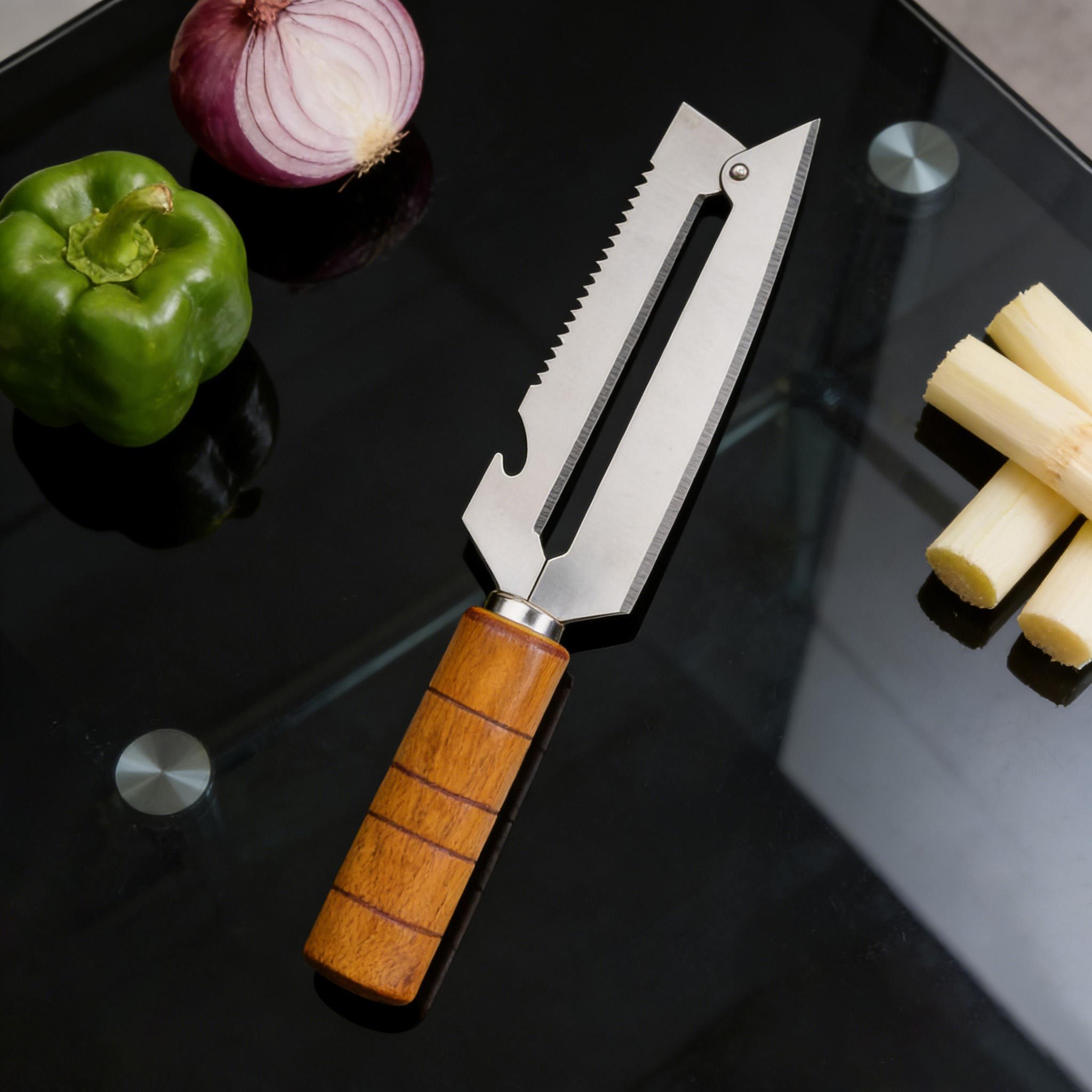 Durable Sugarcane Peeler Multifunctional Fruit vegetable Tools Manual Sharp Kitchen Fruit Knife Kitchen Tools Cooking Tools
Durable Sugarcane Peeler Multifunctional Fruit vegetable Tools Manual Sharp Kitchen Fruit Knife Kitchen Tools Cooking Tools