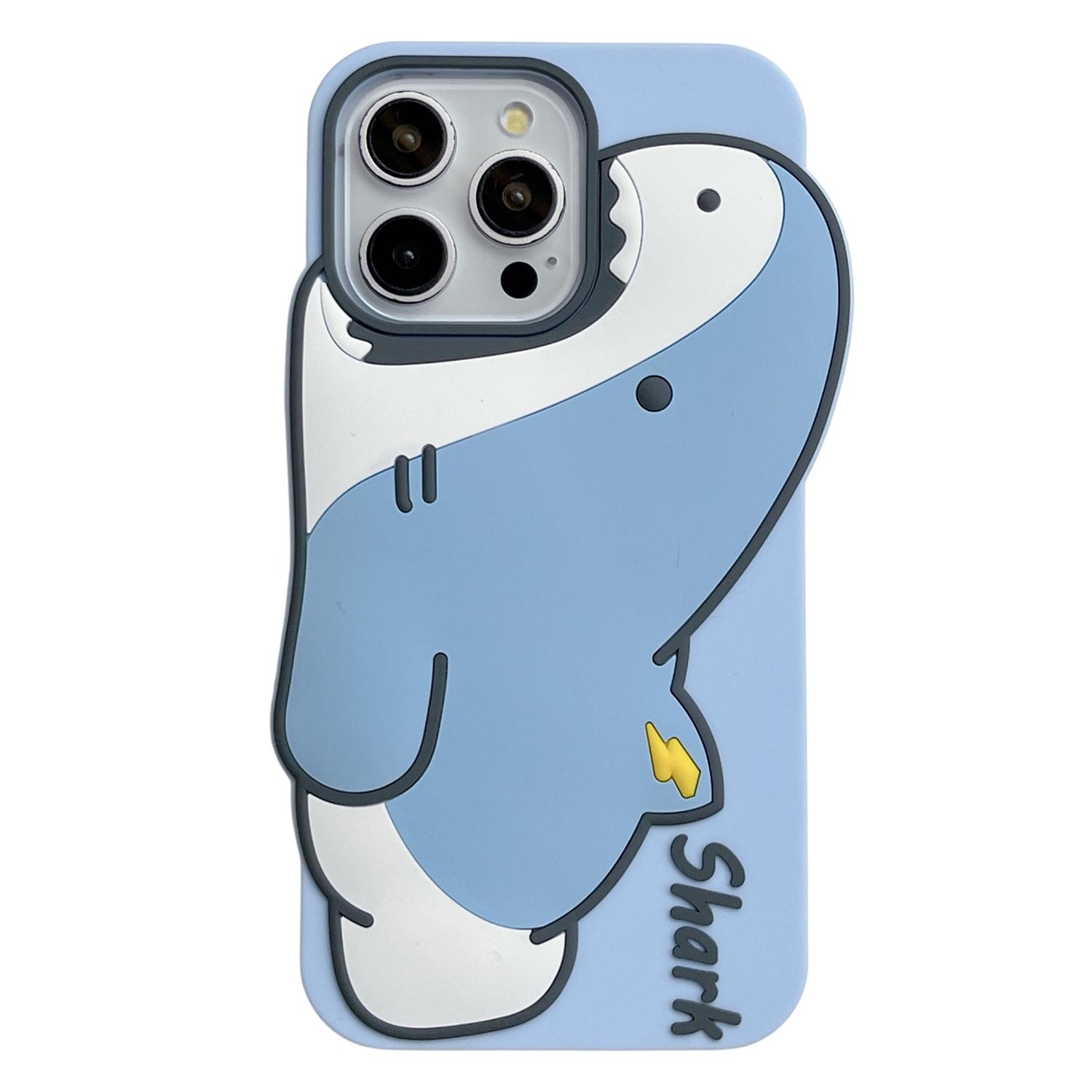 For iPhone 16 Pro Silicone Case Cute Shark Design Shockproof Phone Back Cover A
For iPhone 16 Pro Silicone Case Cute Shark Design Shockproof Phone Back Cover A