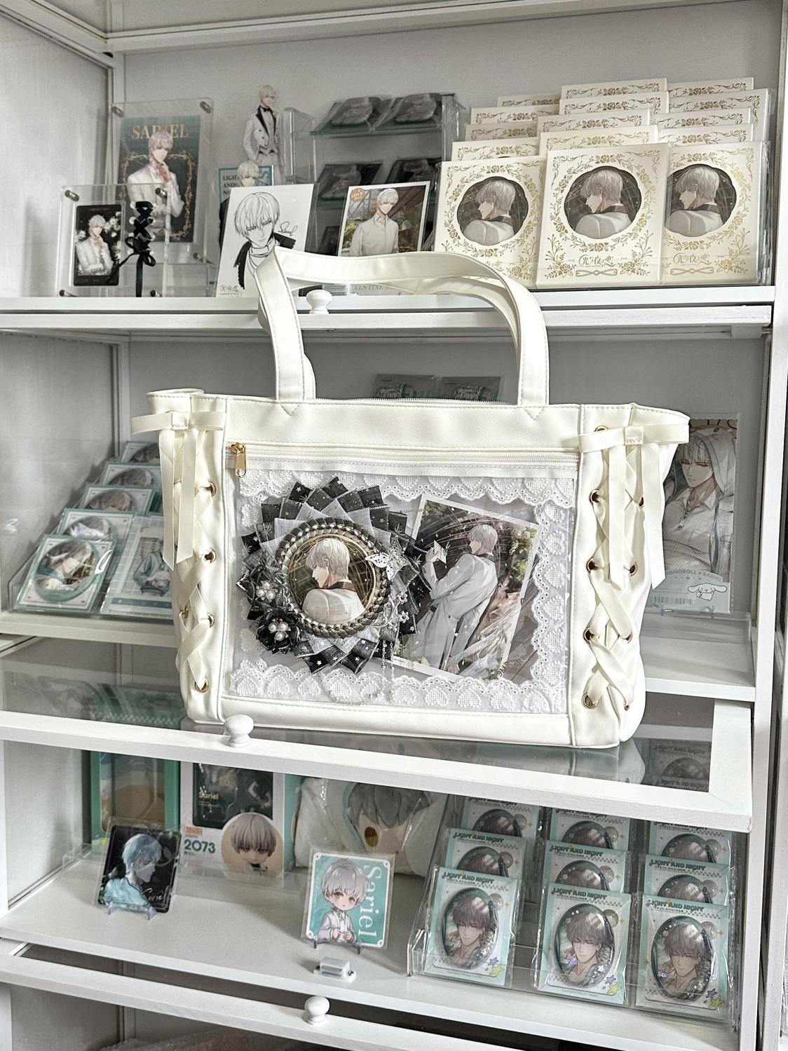 JIAERDI Transparent Green Ita Bags Women Harajuku Aesthetic Bow Large Capacity Tote Bag Ladies Sweet Cute Shoulder Bags Chic білий
JIAERDI Transparent Green Ita Bags Women Harajuku Aesthetic Bow Large Capacity Tote Bag Ladies Sweet Cute Shoulder Bags Chic білий