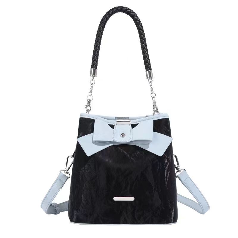 JIAERDI Sweet Cool Black Shoulder Bags Purse Women 2025 Versatile Bow Y2k Handbag Female Hot Girls Crossbody Bags Bucket Bag New 19x19x10cm синій
JIAERDI Sweet Cool Black Shoulder Bags Purse Women 2025 Versatile Bow Y2k Handbag Female Hot Girls Crossbody Bags Bucket Bag New 19x19x10cm синій