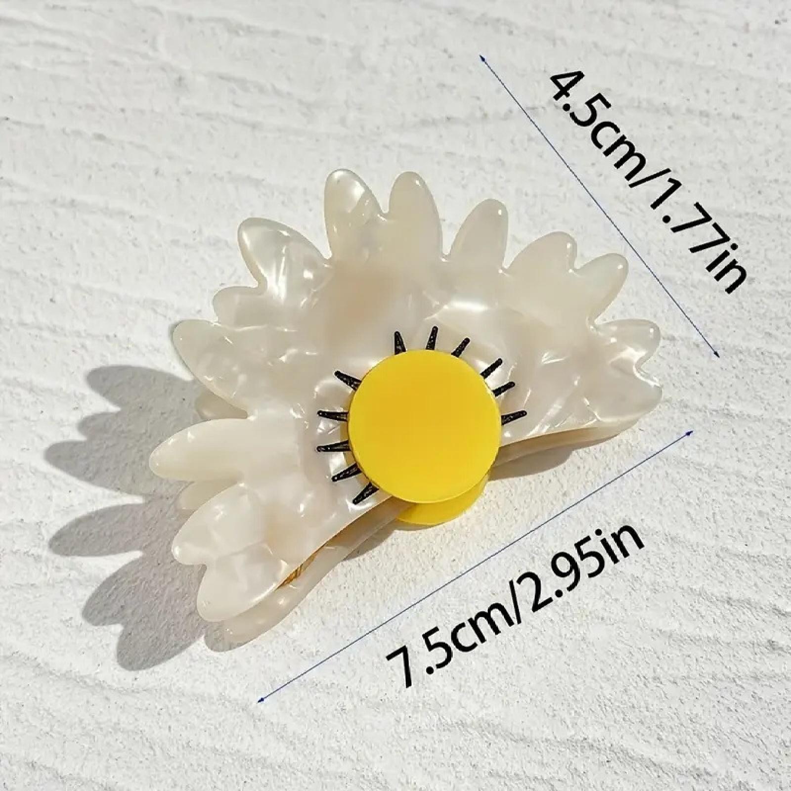 1 шт. Милый, Ромашка, Зажим-краб, Симпатичный, Цветок, Зажим-акула, Зажим для волос принцессы, Отпускной стиль, Цветок, Заколка для волос, Аксессуары для волос
1 шт. Милый, Ромашка, Зажим-краб, Симпатичный, Цветок, Зажим-акула, Зажим для волос принцессы, Отпускной стиль, Цветок, Заколка для волос, Аксессуары для волос