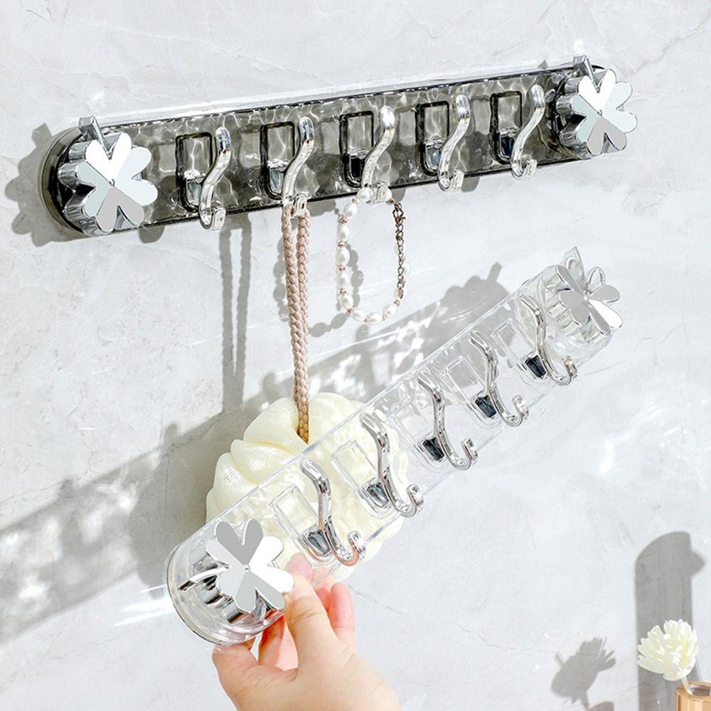 5 Hooks Utensils Storage Row Hook Transparent Sundries Storage Hook Clothes Coat Hooks Living Room сірий
5 Hooks Utensils Storage Row Hook Transparent Sundries Storage Hook Clothes Coat Hooks Living Room сірий