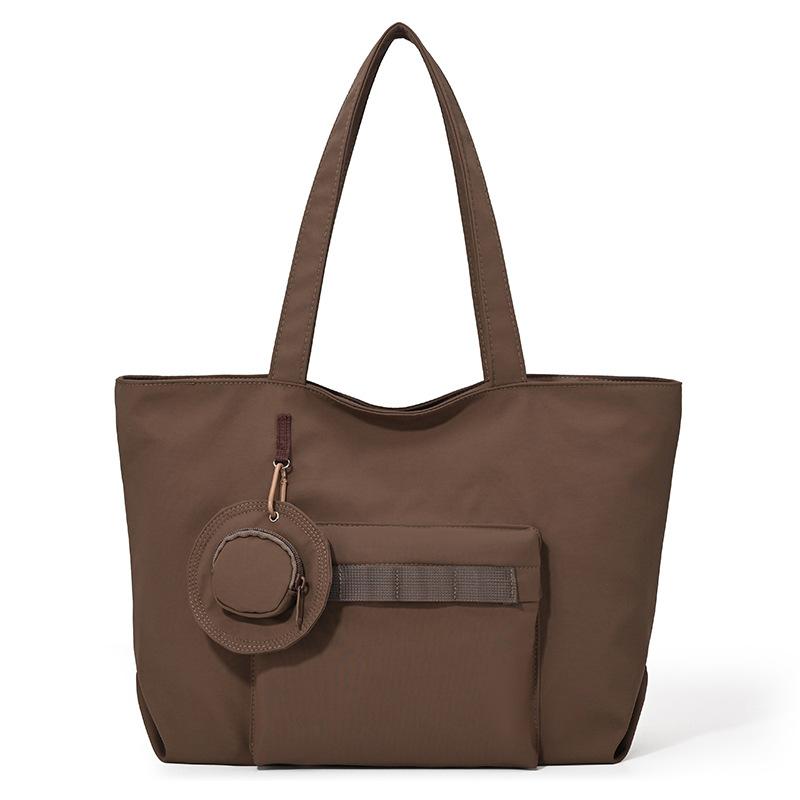 Large Capacity Tote Bag Women s Commuter Shoulder Bag Solid Color Crossbody Bag кавовий
Large Capacity Tote Bag Women s Commuter Shoulder Bag Solid Color Crossbody Bag кавовий