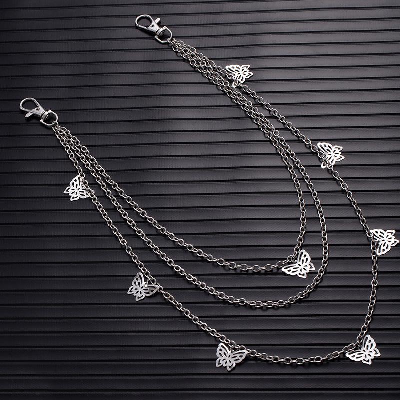 Trendy Cool Personality Punk Metal Waist Chain Star Pendant Waist Chain Women S Versatile Fashion Five-Pointed Star Jeans Chain
Trendy Cool Personality Punk Metal Waist Chain Star Pendant Waist Chain Women S Versatile Fashion Five-Pointed Star Jeans Chain