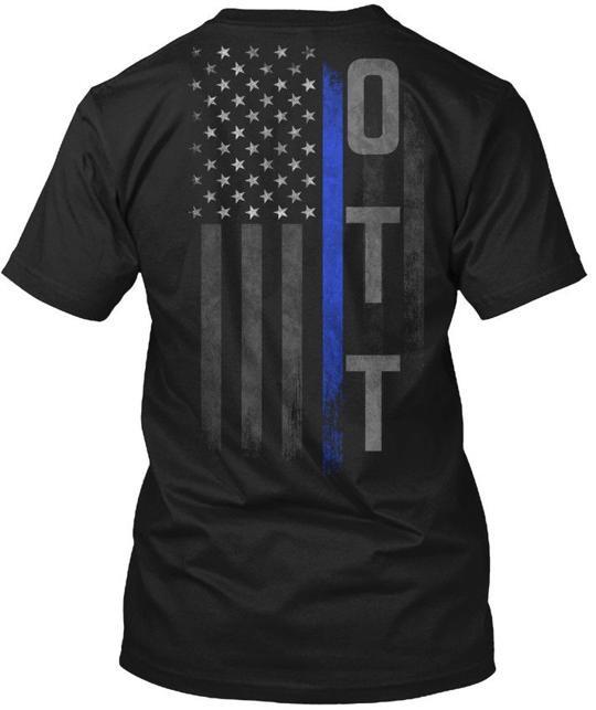 Ott Family Thin Blue Line Flag T-Shirt Made in the USA Size S to 5XL 4XL
Ott Family Thin Blue Line Flag T-Shirt Made in the USA Size S to 5XL 4XL