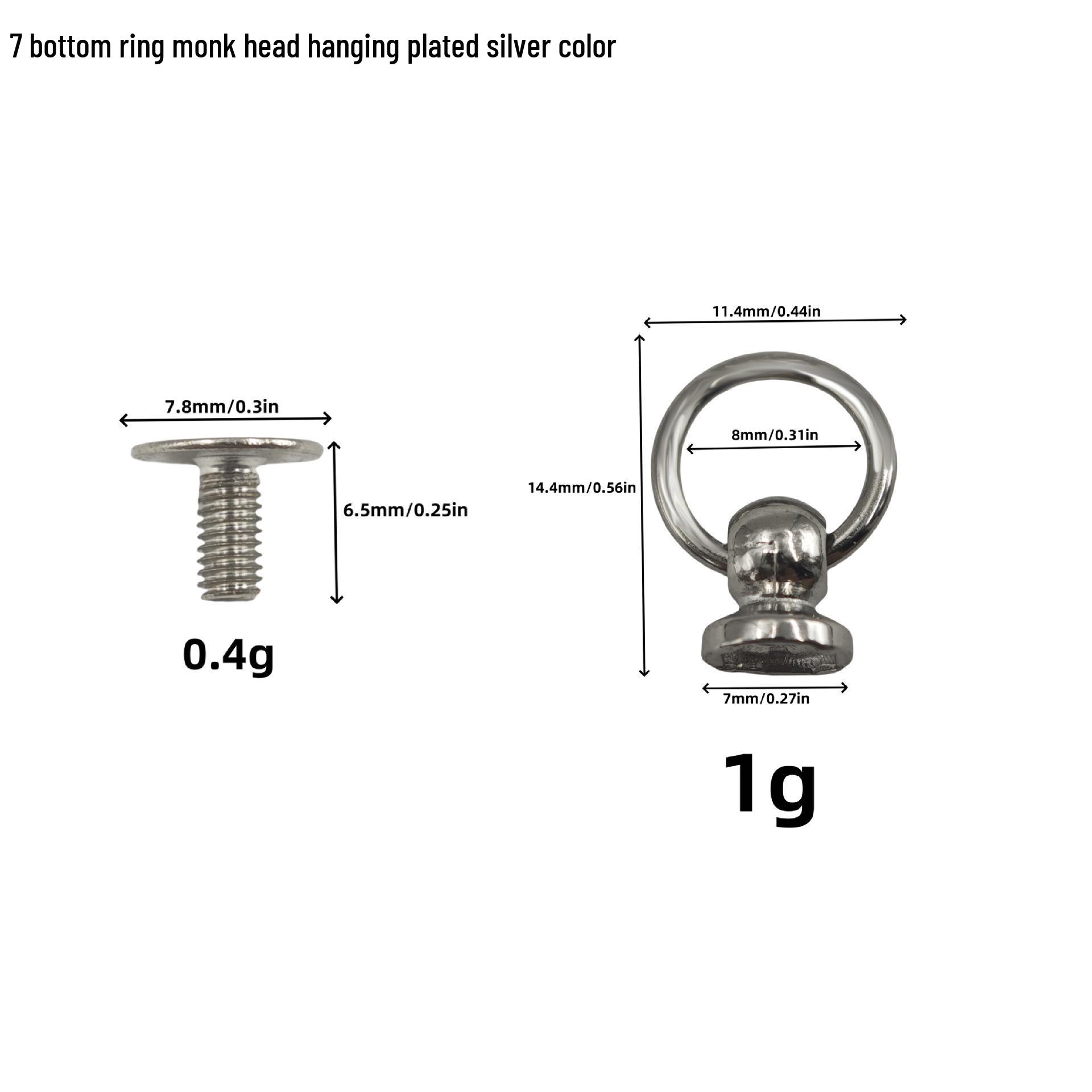 Monk Head Zinc Alloy Pacifier DIY Strap with Electroplating Buckle Ring for Mobile Phones and Bags
Monk Head Zinc Alloy Pacifier DIY Strap with Electroplating Buckle Ring for Mobile Phones and Bags