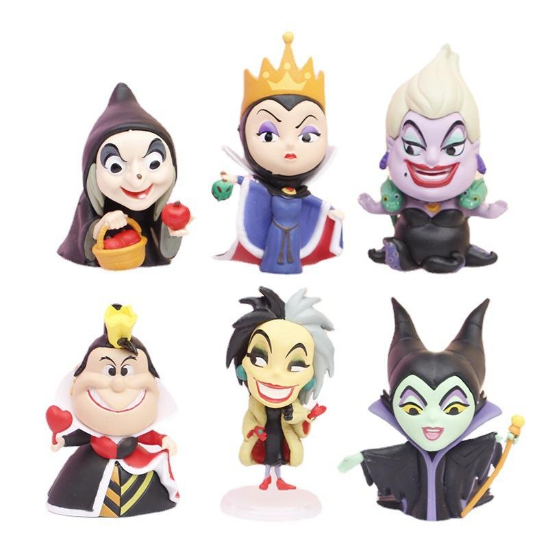 6Pcs Anime Figure Villain Queen Cruella Maleficent Evil Witch Action Figure Collection Model Doll Toys Kids Birthday Gift
6Pcs Anime Figure Villain Queen Cruella Maleficent Evil Witch Action Figure Collection Model Doll Toys Kids Birthday Gift