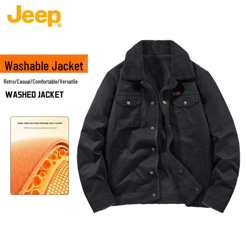 JEEP Men s Retro Casual Workwear Jacket 4XL
JEEP Men s Retro Casual Workwear Jacket 4XL