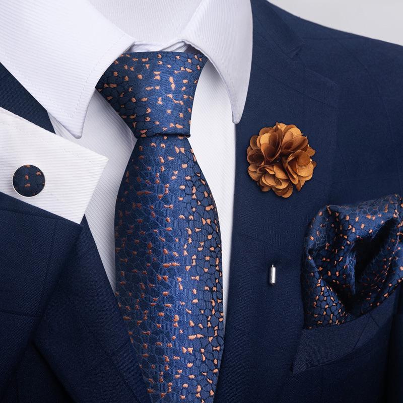 Men s 8cm Polyester Jacquard Tie & Pocket Square Set - Business Formal
Men s 8cm Polyester Jacquard Tie & Pocket Square Set - Business Formal