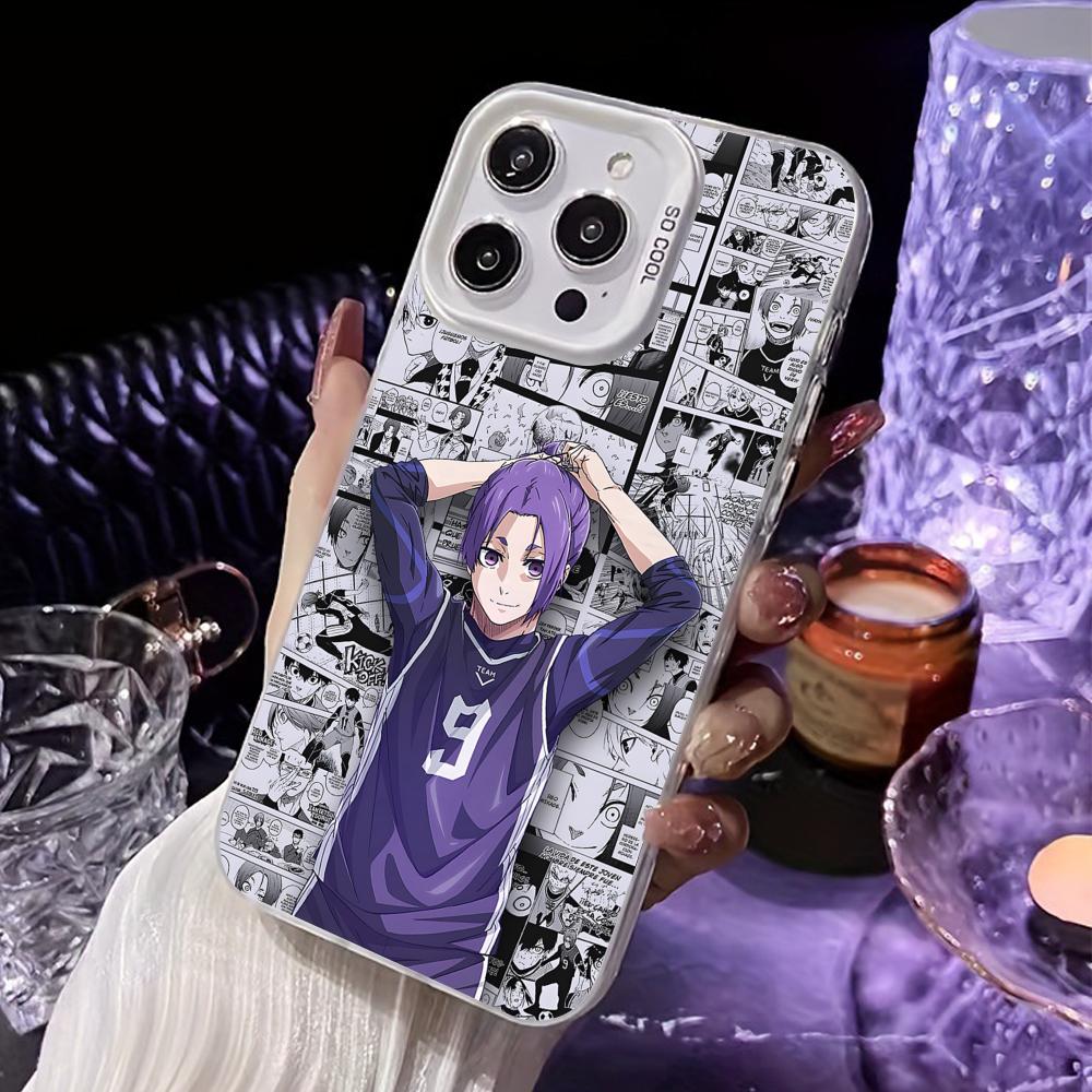 Blue Lock Reo Mikage White Translucent Mobile Phone Case for iPhone 17 16 15 14 13 12 11 X XR XS Air Pro Max Plus Colorful Cover iPhone 14 Plus
Blue Lock Reo Mikage White Translucent Mobile Phone Case for iPhone 17 16 15 14 13 12 11 X XR XS Air Pro Max Plus Colorful Cover iPhone 14 Plus