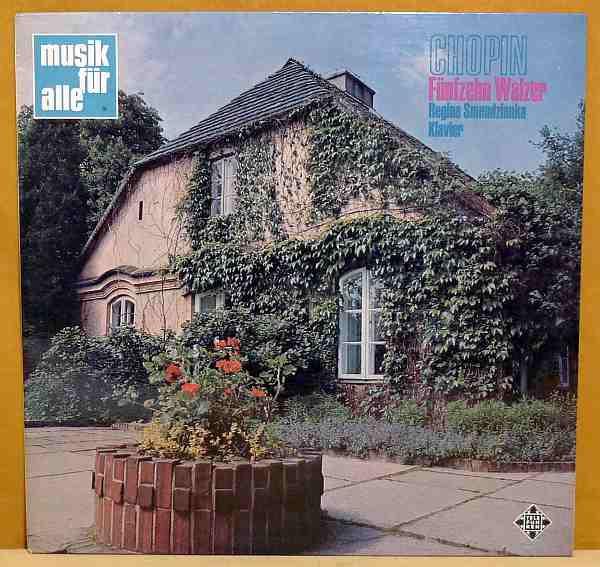 LP Record REGINA SMENDZIANKA - Chopin - Fünfzehn Walzer NT528 Telefunken Germany Classical Used
LP Record REGINA SMENDZIANKA - Chopin - Fünfzehn Walzer NT528 Telefunken Germany Classical Used