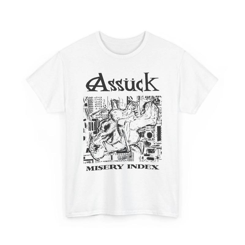Misery Index Album Art Tee Death Metal Grindcore Shirt Anarchopunk Discordance Axis Unisex Heavy Cotton Band 3XL
Misery Index Album Art Tee Death Metal Grindcore Shirt Anarchopunk Discordance Axis Unisex Heavy Cotton Band 3XL