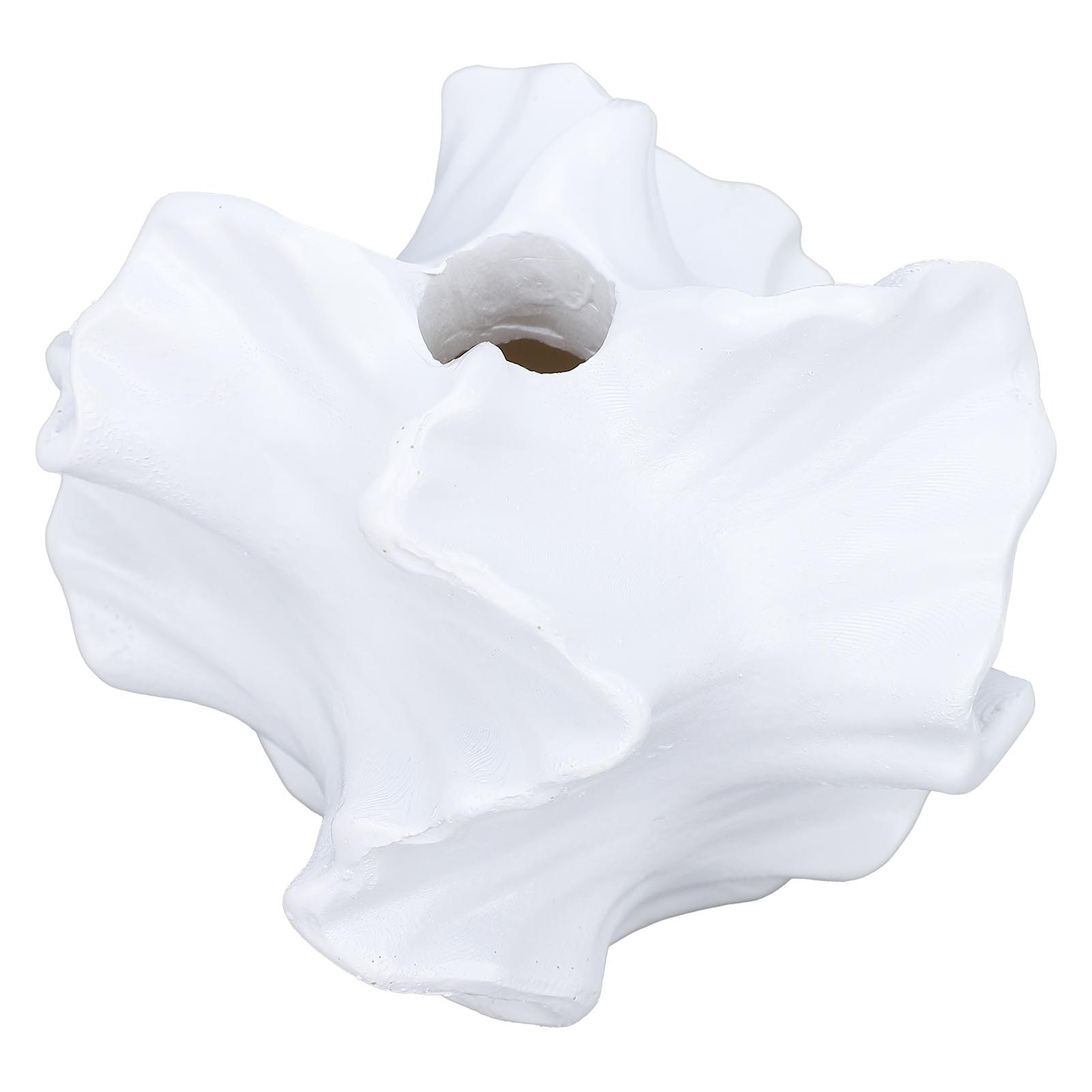 Resin Vase Flower Shape Minimalist Nordic Modern Art Table Decoration Sculpture Farmhouse Decor Ornament White
Resin Vase Flower Shape Minimalist Nordic Modern Art Table Decoration Sculpture Farmhouse Decor Ornament White