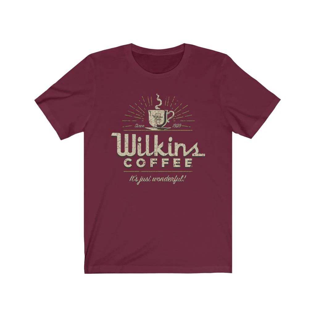 Wilkins Coffee 1923 Vintage Men s T shirt L
Wilkins Coffee 1923 Vintage Men s T shirt L