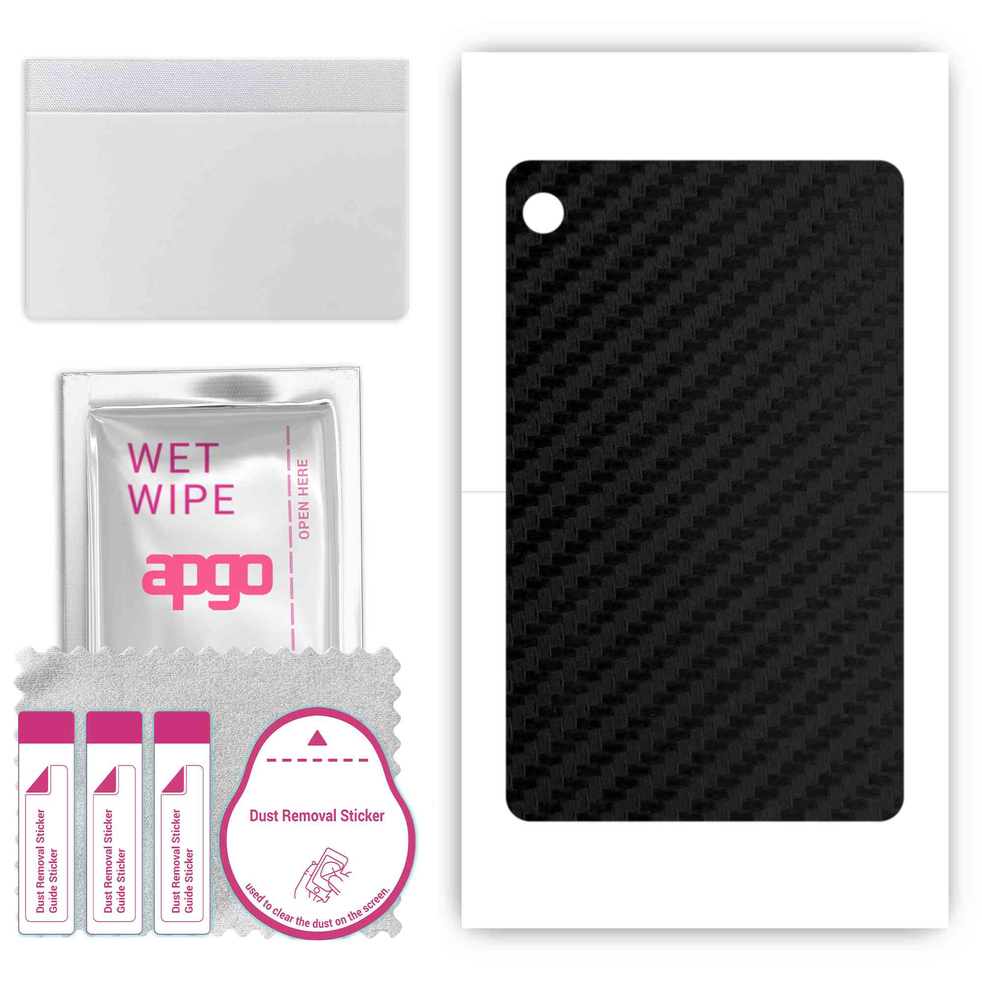 apgo Protective Skin Sticker for the back compatible with Honor Pad X7 WiFi, Wrap Film, Foil, Vinyl - Pattern Carbon Black
apgo Protective Skin Sticker for the back compatible with Honor Pad X7 WiFi, Wrap Film, Foil, Vinyl - Pattern Carbon Black