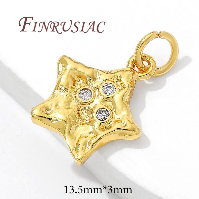 18K Gold Plated Star Charms For Jewelry,Charm Pendants For Necklace/Earrings Making,Jewelry Accessories 2 pcs
18K Gold Plated Star Charms For Jewelry,Charm Pendants For Necklace/Earrings Making,Jewelry Accessories 2 pcs