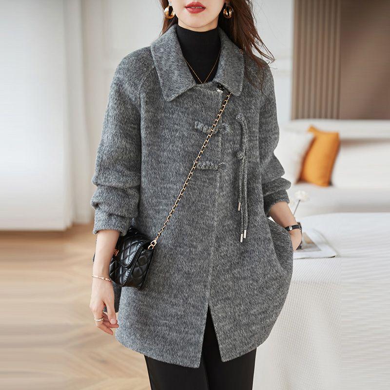 Women s Mid-Length Woolen Coat - Autumn/Winter 2025 Korean Style M (80-105 jin)
Women s Mid-Length Woolen Coat - Autumn/Winter 2025 Korean Style M (80-105 jin)