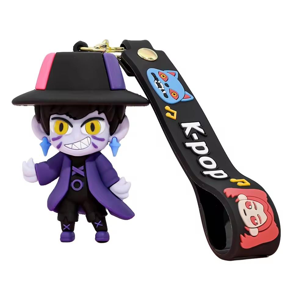 New 3D Anime PVC Keychain Kpop Movie Demon Hunters Derpy Girls Tiger Doll Action Model Car Toy K-pop Beautiful Gifts
New 3D Anime PVC Keychain Kpop Movie Demon Hunters Derpy Girls Tiger Doll Action Model Car Toy K-pop Beautiful Gifts