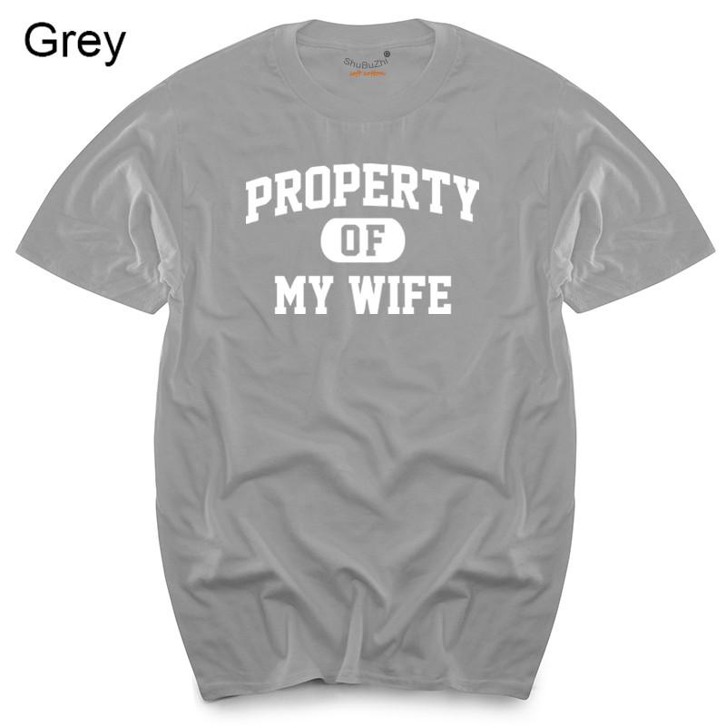 PROPERTY OF MY WIFE FUNNY PRINTED MENS T SHIRT HUSBAND WEDDING GIFT IDEA mens top tees 4XL
PROPERTY OF MY WIFE FUNNY PRINTED MENS T SHIRT HUSBAND WEDDING GIFT IDEA mens top tees 4XL