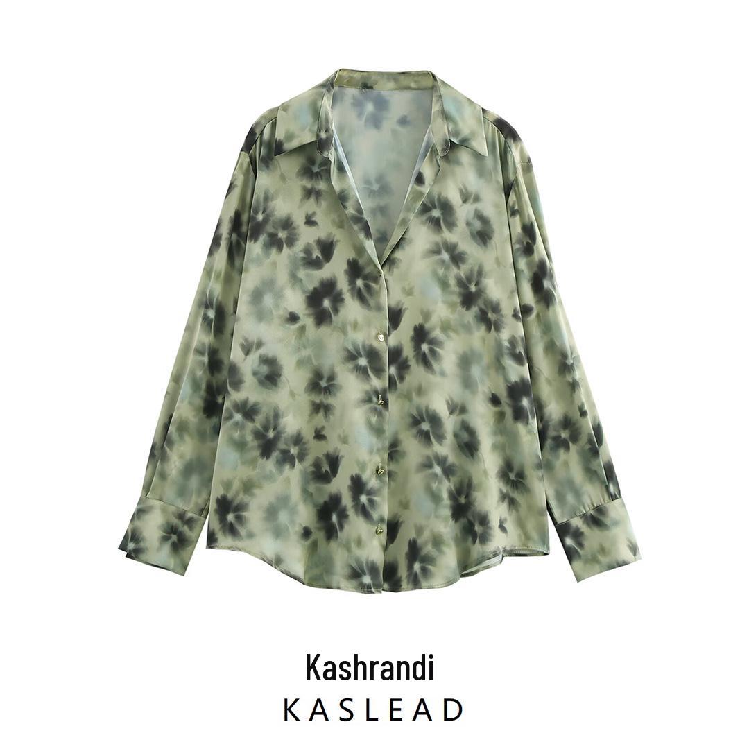 2025 Spring Women s European & American Fashion Silk Satin Classic Shirt Extra Small зелений
2025 Spring Women s European & American Fashion Silk Satin Classic Shirt Extra Small зелений