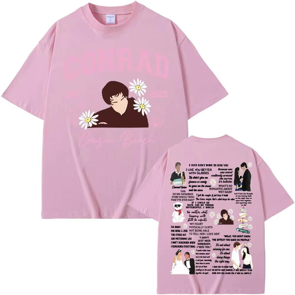 Team Conrad Cousins Beach Movie Y2k T Shirt The Summer I Turned Pretty Conrad Fisher Tshirts Men 2026 new Fashion Vintage Top 4XL
Team Conrad Cousins Beach Movie Y2k T Shirt The Summer I Turned Pretty Conrad Fisher Tshirts Men 2026 new Fashion Vintage Top 4XL