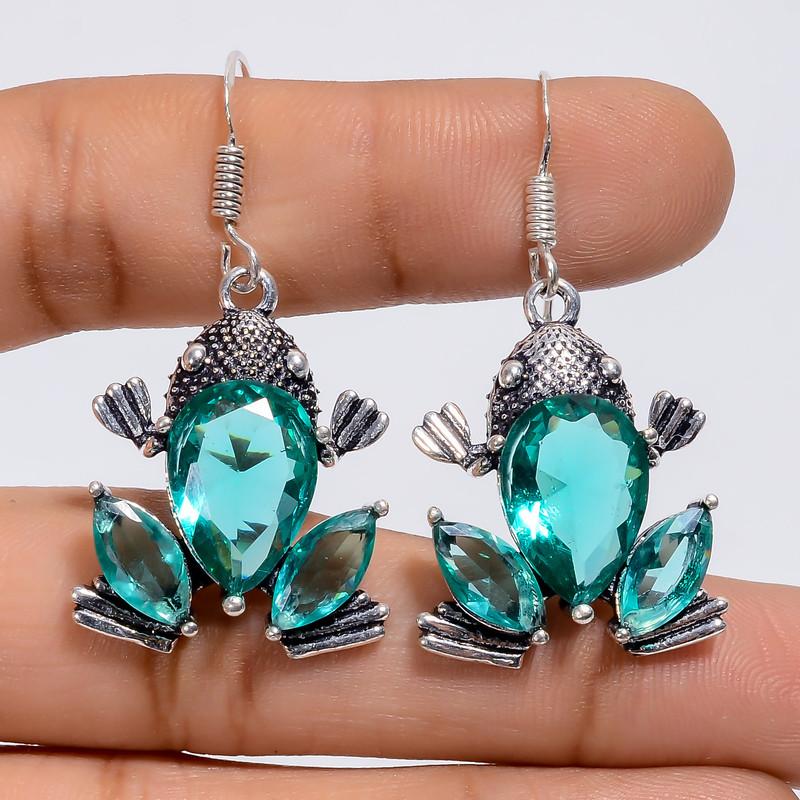 Exclusive Top Grade Qualite 100% Natural Green Apatite Pear Shape Vintage Handmade Jewelry 925 Steling Silver Dangle Earrings 1.6 WSJ-5090 1.6
Exclusive Top Grade Qualite 100% Natural Green Apatite Pear Shape Vintage Handmade Jewelry 925 Steling Silver Dangle Earrings 1.6 WSJ-5090 1.6