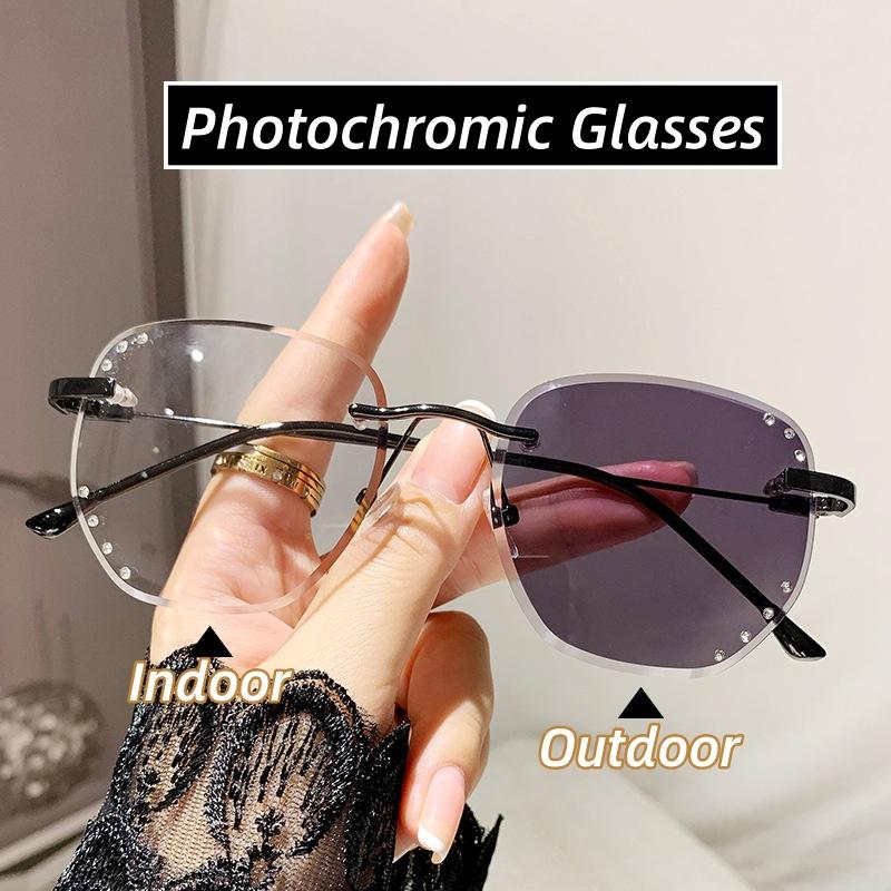 Fashion Finished Outdoor Color Changing Sunglasses Luxury Men Women Photochromic Myopia Glasses Retro Minus Diopter Eyegalsses
Fashion Finished Outdoor Color Changing Sunglasses Luxury Men Women Photochromic Myopia Glasses Retro Minus Diopter Eyegalsses