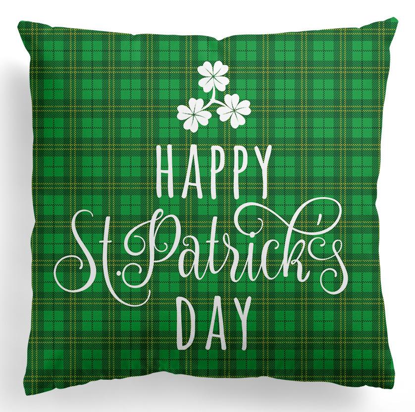 St. Patrick S Day Pillow Cover Ireland National Day Home Ornament Pillow Cover Green Four-Leaf Grass Premium Durable 45 * 45Cm without pillow core
St. Patrick S Day Pillow Cover Ireland National Day Home Ornament Pillow Cover Green Four-Leaf Grass Premium Durable 45 * 45Cm without pillow core