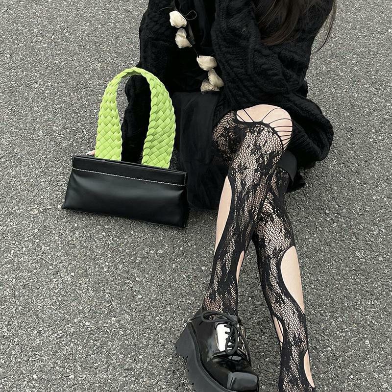 Women S Footless Tights With Toe Loop Design Black Stockings Elegant Office Wear Striped Mesh Pantyhose Hosiery
Women S Footless Tights With Toe Loop Design Black Stockings Elegant Office Wear Striped Mesh Pantyhose Hosiery