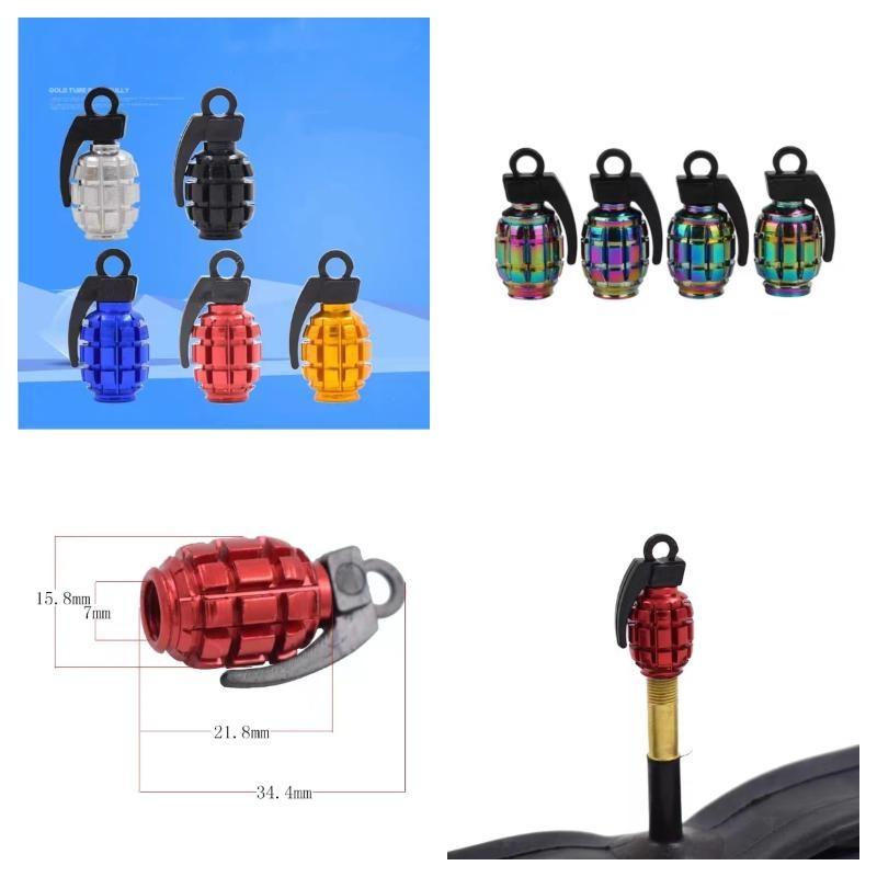 4Pcs aluminum funny anti-tank grenade car tire hub cover,For all cars and motorcycles різнокольоровий
4Pcs aluminum funny anti-tank grenade car tire hub cover,For all cars and motorcycles різнокольоровий