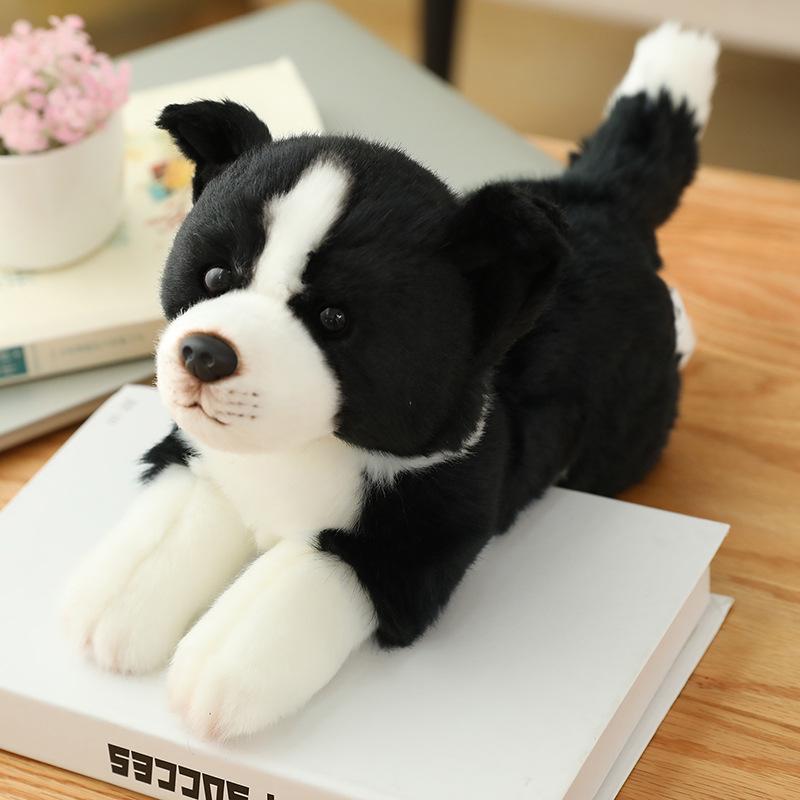 Black and White Border Collie Plush Toy - Lying Down Soothing Doll 34cm*13cm*15cm чёрный/белый
Black and White Border Collie Plush Toy - Lying Down Soothing Doll 34cm*13cm*15cm чёрный/белый