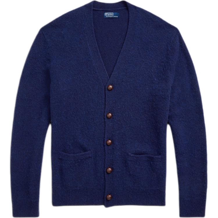 Мужской вязаный свитер Polo Ralph Lauren FW24 с замшевыми налокотниками, темно-синий, MNPOSWE16820894-410 XS
Мужской вязаный свитер Polo Ralph Lauren FW24 с замшевыми налокотниками, темно-синий, MNPOSWE16820894-410 XS