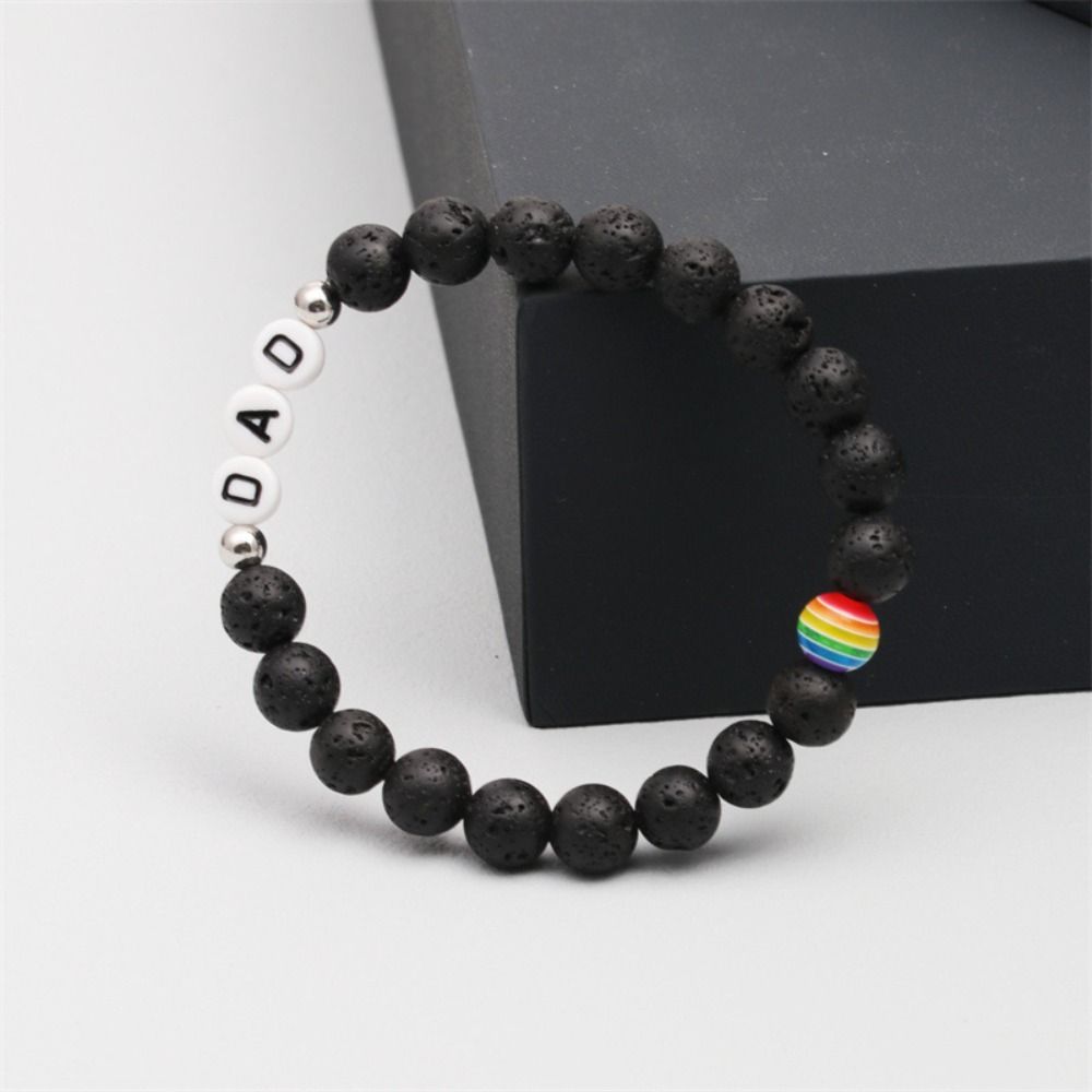 Elastic Beaded Strand Bracelets Handwoven Volcanic Rock Bracelet Aesthetic Father s Day Bangle Men
Elastic Beaded Strand Bracelets Handwoven Volcanic Rock Bracelet Aesthetic Father s Day Bangle Men