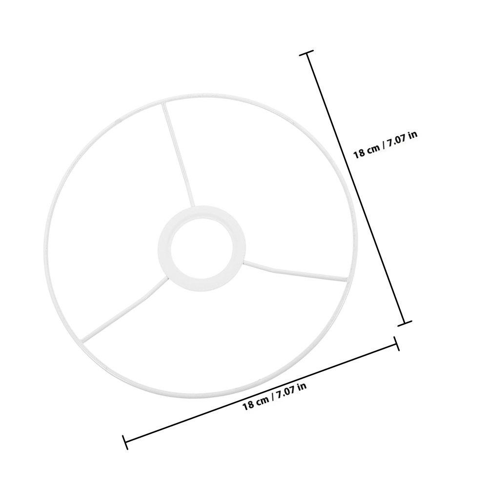 1Pair Metal Lampshade Frame Ring Strong Structure for Lamp Shade DIY Projects Suitable for Living Room Bedroom Study Light
1Pair Metal Lampshade Frame Ring Strong Structure for Lamp Shade DIY Projects Suitable for Living Room Bedroom Study Light