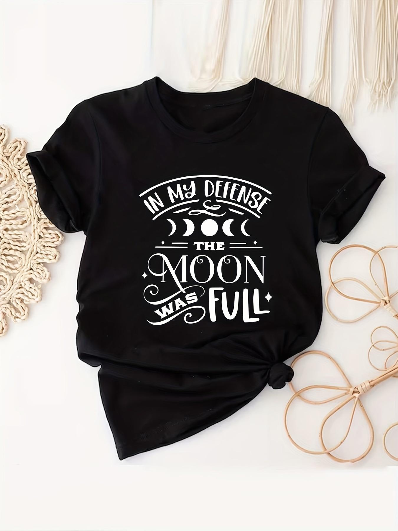 Plus Size Casual T-shirt, Women s Plus Moon & Slogan Print Short Sleeve Round Neck Slight Stretch T-shirt 5XL різнокольоровий
Plus Size Casual T-shirt, Women s Plus Moon & Slogan Print Short Sleeve Round Neck Slight Stretch T-shirt 5XL різнокольоровий