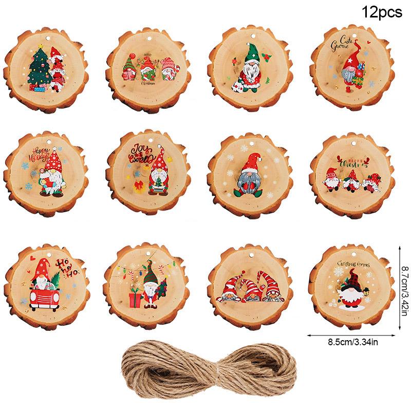 12/24 шт. Рождественские деревянные ломтики, подвесные украшения, декор для дома, Санта Клаус, деревенское дерево, рождественские подвески на елку, DIY поделки, подарок
12/24 шт. Рождественские деревянные ломтики, подвесные украшения, декор для дома, Санта Клаус, деревенское дерево, рождественские подвески на елку, DIY поделки, подарок