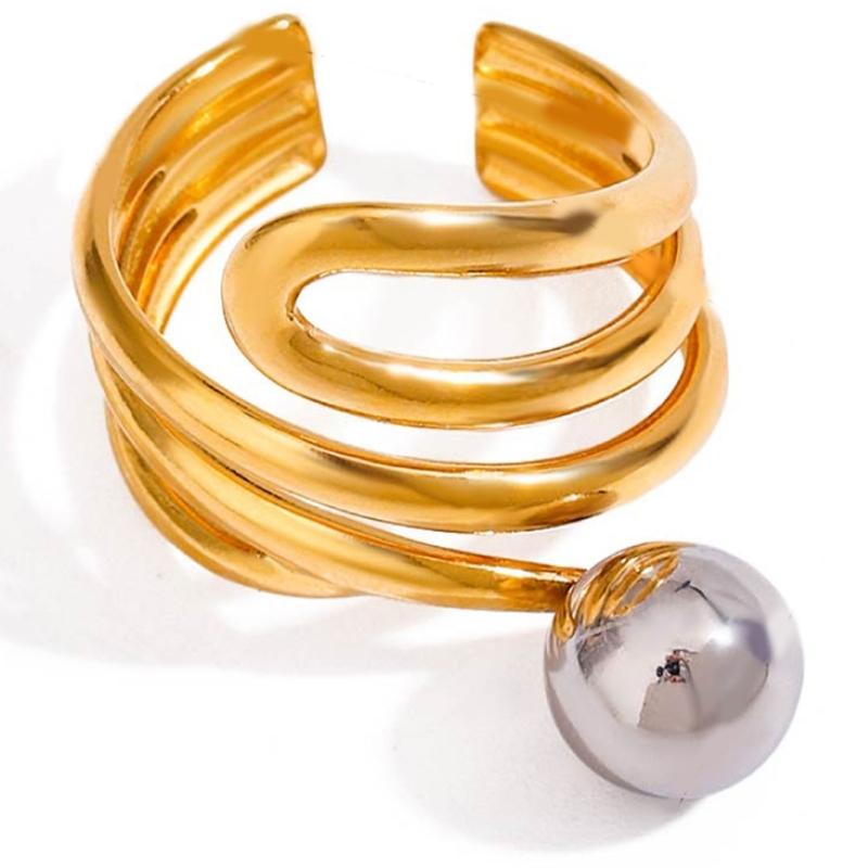 Unconventional Open End Loop Ring Flexible Sizing Hollow Pattern Polished Metal Accessory Finger Accessories
Unconventional Open End Loop Ring Flexible Sizing Hollow Pattern Polished Metal Accessory Finger Accessories