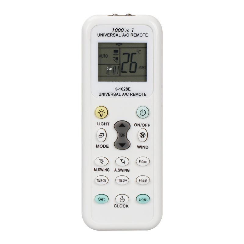 Global Universal Air Conditioner Remote Control K-1028E with One-Key Setup K-1028E English Small Screen
Global Universal Air Conditioner Remote Control K-1028E with One-Key Setup K-1028E English Small Screen