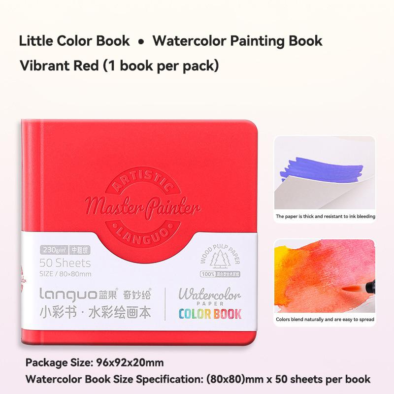 LANGUO 100% Wood Pulp Watercolor Paper Square 230g Water Color Paper Postcard 50Sheets Box for Painting School Sketching Drawing
LANGUO 100% Wood Pulp Watercolor Paper Square 230g Water Color Paper Postcard 50Sheets Box for Painting School Sketching Drawing