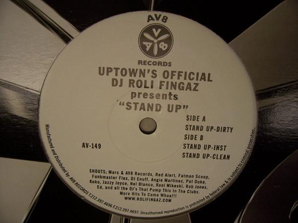 12inch Record DJ ROLI FINGAZ - Stand Up AV149 AV8 Records 2003 US Dance & Electronica Used
12inch Record DJ ROLI FINGAZ - Stand Up AV149 AV8 Records 2003 US Dance & Electronica Used