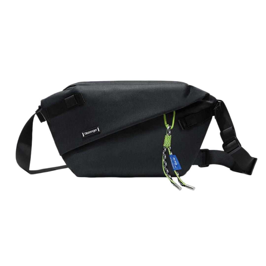Slazenger Crossbody Bag, Shoulder Bag, Large Capacity, Cycling Waist Pack, Commute Bag, Chest Bag, Black чорний
Slazenger Crossbody Bag, Shoulder Bag, Large Capacity, Cycling Waist Pack, Commute Bag, Chest Bag, Black чорний