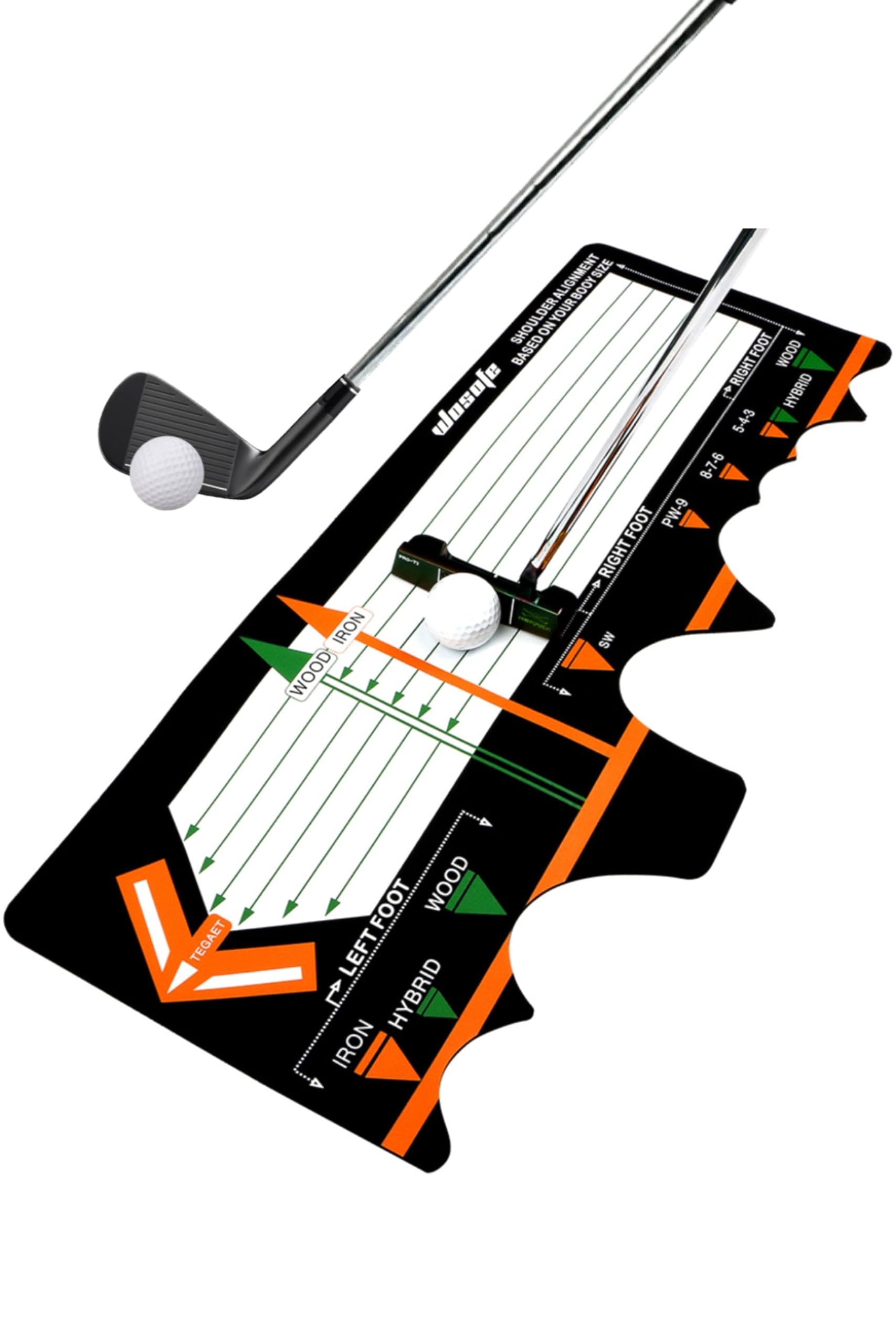 PrimeGolf Оборудование для тренировки гольфа Мат для стойки при ударе Ширина стойки Адрес Базовая практика Гольф Новичок чёрный
PrimeGolf Оборудование для тренировки гольфа Мат для стойки при ударе Ширина стойки Адрес Базовая практика Гольф Новичок чёрный
