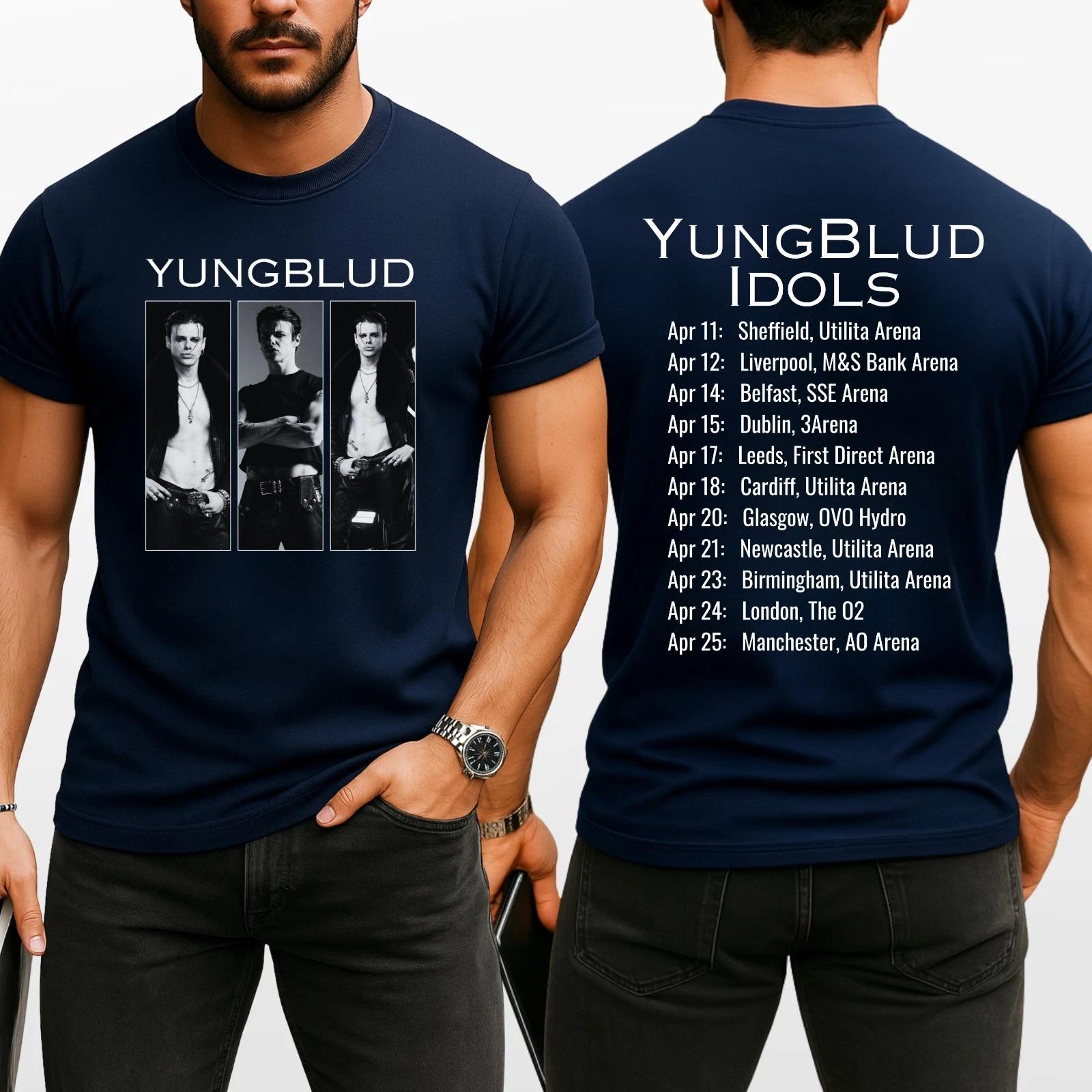 Yungblud Idols UK Tour 2026 T-Shirt Rock Band Concert Dates Music Fan Top XXXL
Yungblud Idols UK Tour 2026 T-Shirt Rock Band Concert Dates Music Fan Top XXXL