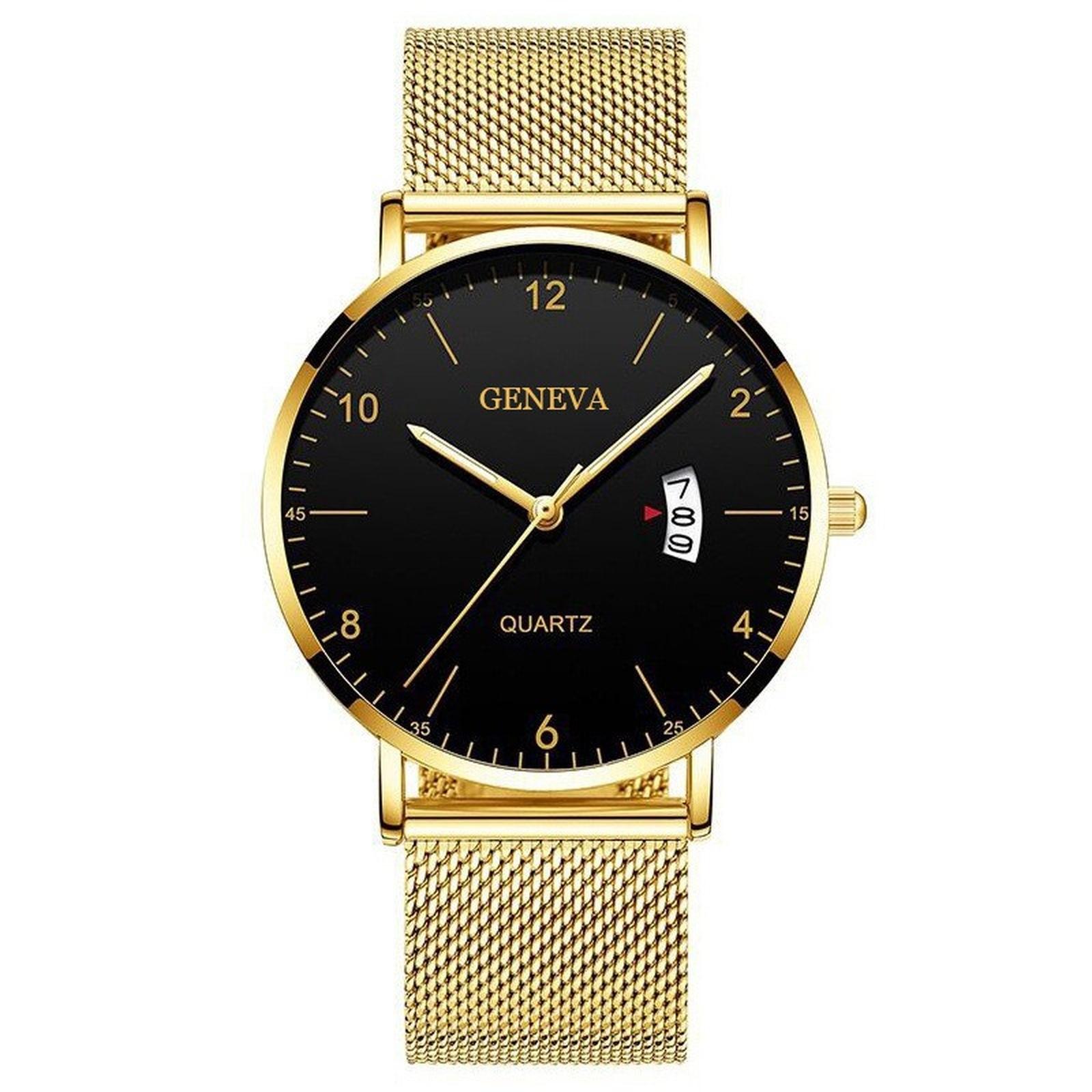 Mens Leather Business Fashion Watch Strap Watch For Gift Giving One Size
Mens Leather Business Fashion Watch Strap Watch For Gift Giving One Size