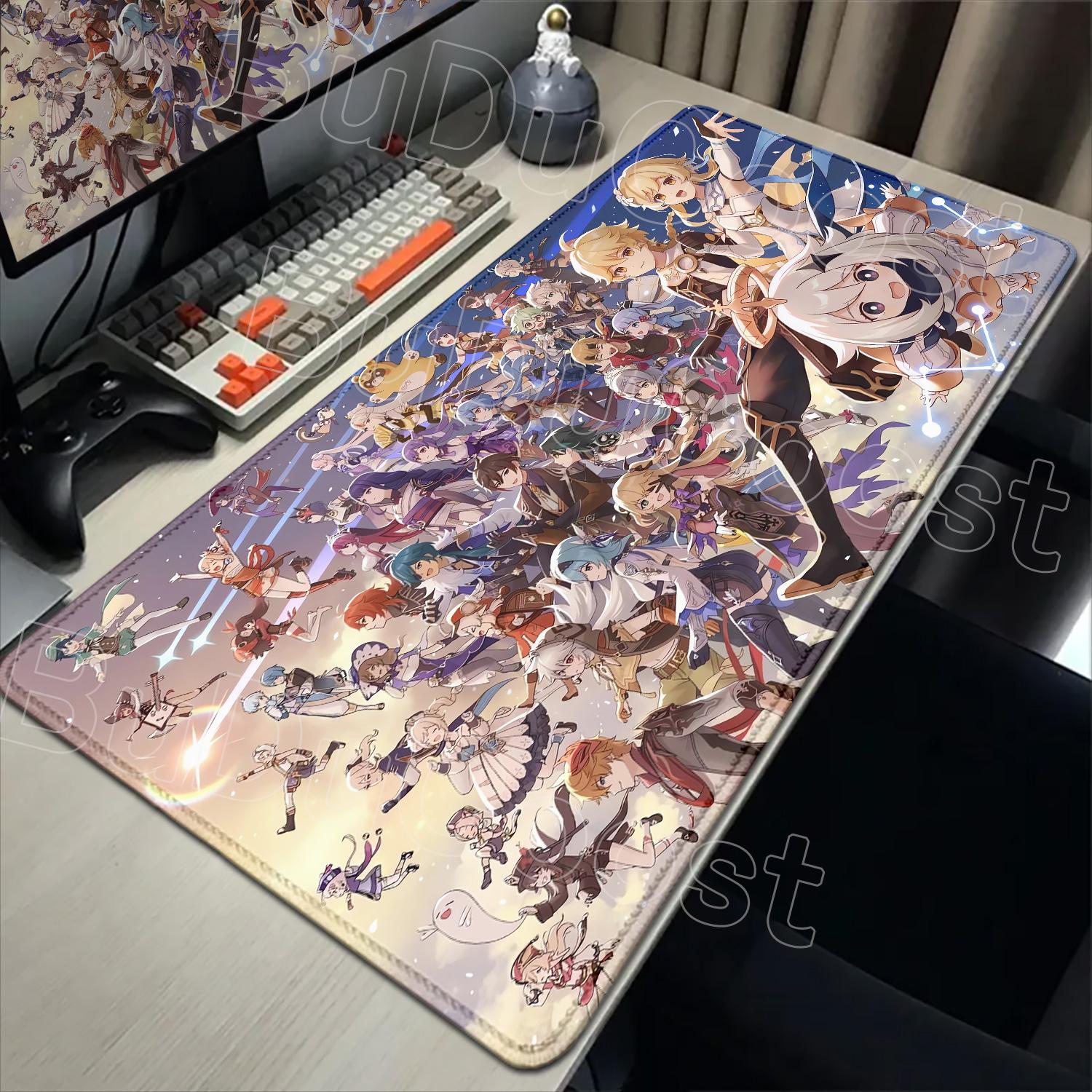 Group Po Genshin Impact Mouse Pad Gaming Locking Edge Big Mouse Pads Computer Game Large Rubber Art Mousepad Laptop Desk Mat 600x300x2mm
Group Po Genshin Impact Mouse Pad Gaming Locking Edge Big Mouse Pads Computer Game Large Rubber Art Mousepad Laptop Desk Mat 600x300x2mm
